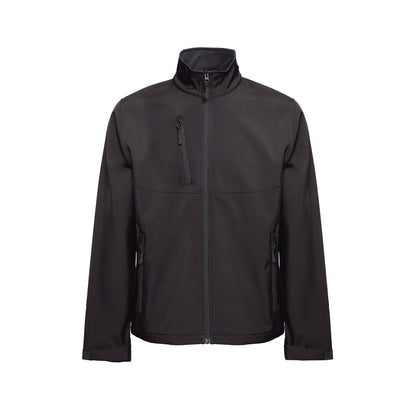 THC EANES promotional jacket in black with custom logo branding