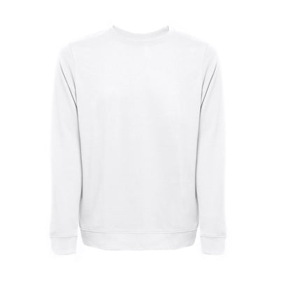 THC COLOMBO WH promotional sweatshirt in white with custom logo branding