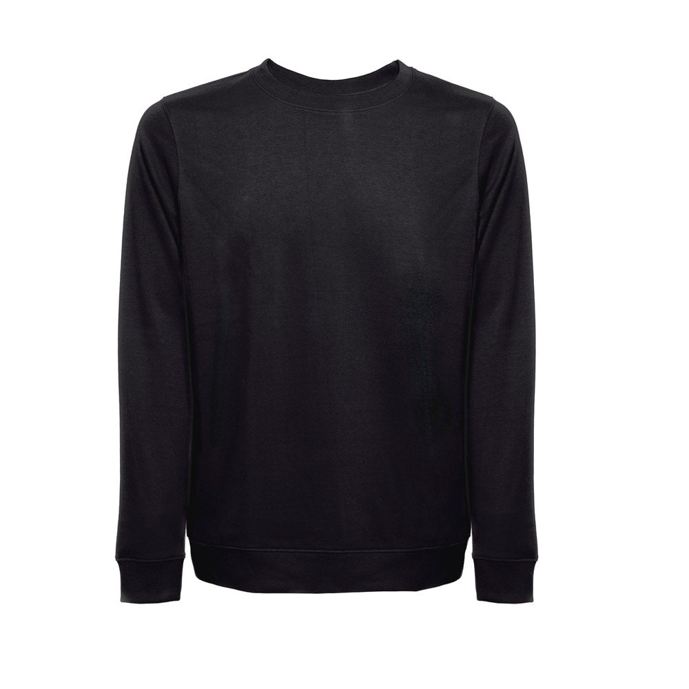 THC COLOMBO promotional sweatshirt in black with custom logo branding