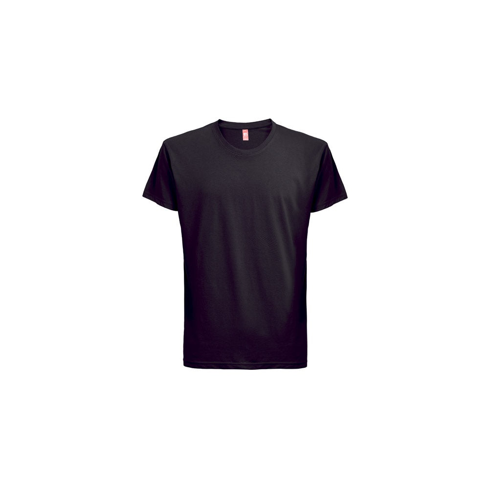 THC FAIR SMALL promotional t-shirt in black with custom logo branding