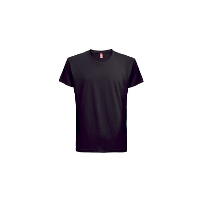 THC FAIR SMALL promotional t-shirt in black with custom logo branding