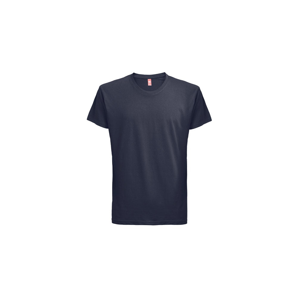 THC FAIR SMALL promotional t-shirt in blue with custom logo branding