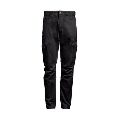 THC CARGO promotional workwear garment in black with custom logo branding