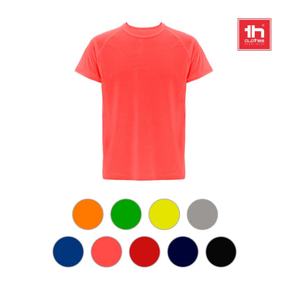 THC MOVE promotional t-shirt with custom logo branding