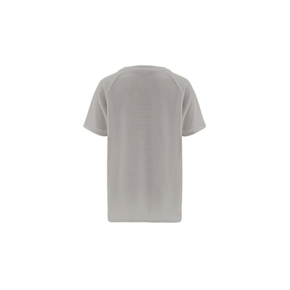 THC MOVE KIDS promotional kids' garment in light grey (detail view) with custom logo branding