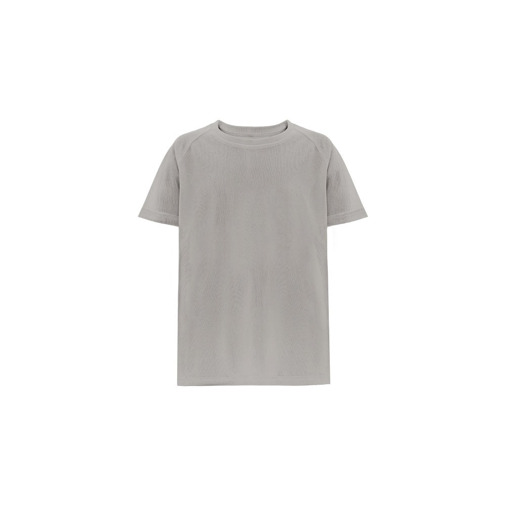THC MOVE KIDS promotional kids' garment in light grey with custom logo branding