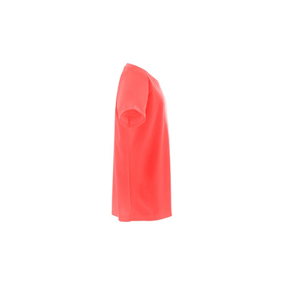 THC MOVE KIDS promotional kids' garment in dark orange (detail view) with custom logo branding