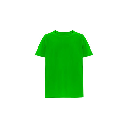 THC MOVE KIDS promotional kids' garment in lime green with custom logo branding