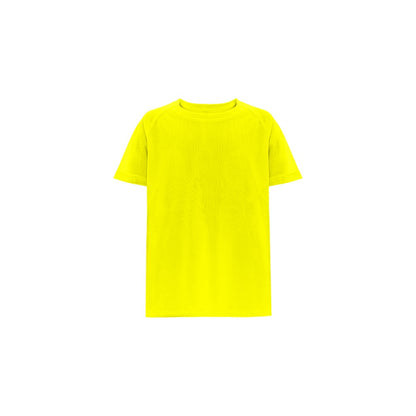 THC MOVE KIDS promotional kids' garment in hexachrome yellow with custom logo branding