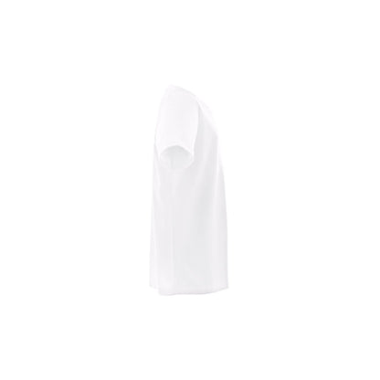 THC MOVE KIDS WH promotional kids' garment in white (detail view) with custom logo branding