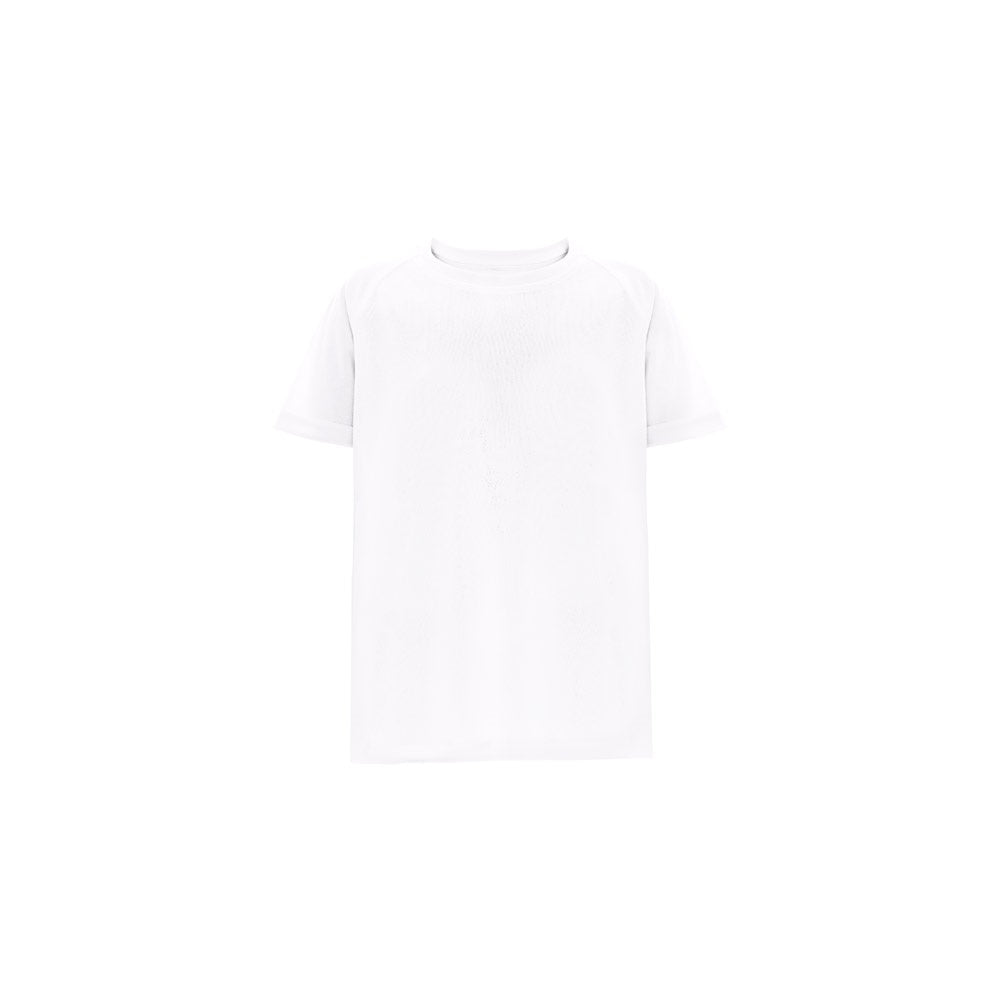 THC MOVE KIDS WH promotional kids' garment in white with custom logo branding