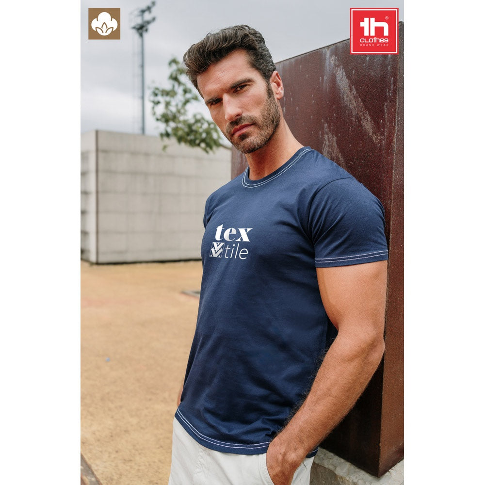 THC FAIR promotional t-shirt (complete set view) with custom logo branding