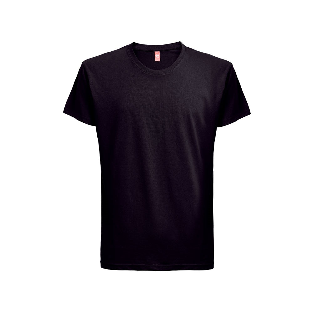THC FAIR 3XL promotional t-shirt in black with custom logo branding