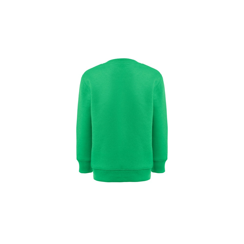 THC DELTA KIDS promotional kids' garment in green (detail view) with custom logo branding