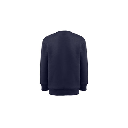THC DELTA KIDS promotional kids' garment in navy blue (detail view) with custom logo branding