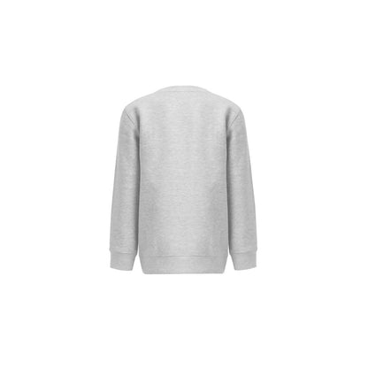 THC DELTA KIDS promotional kids' garment in heather light grey (detail view) with custom logo branding