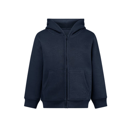THC AMSTERDAM KIDS promotional kids' garment in navy blue with custom logo branding