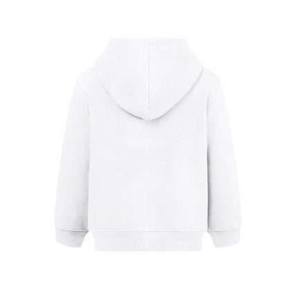 THC AMSTERDAM KIDS WH promotional kids' garment in white (detail view) with custom logo branding