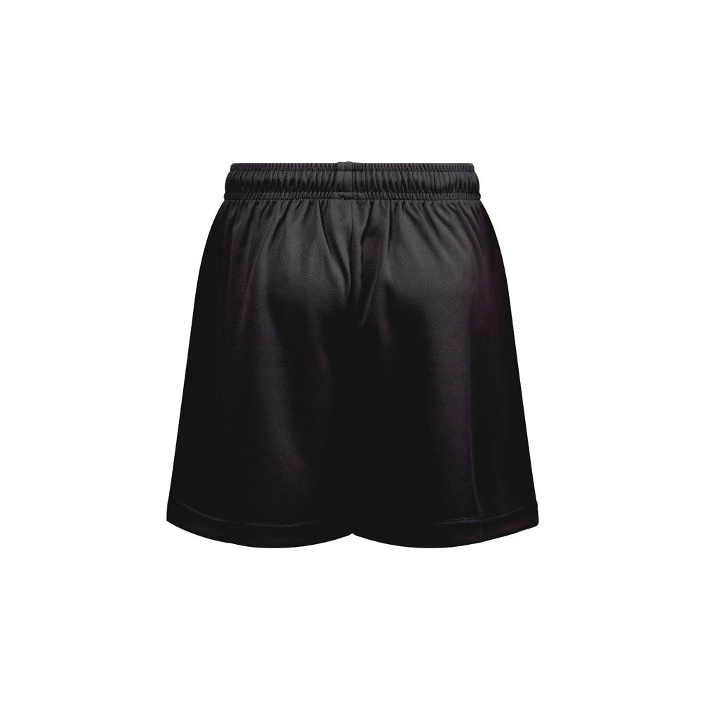 THC MATCH KIDS promotional kids' garment in black (detail view) with custom logo branding