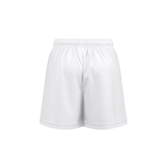 THC MATCH KIDS WH promotional kids' garment in white (detail view) with custom logo branding