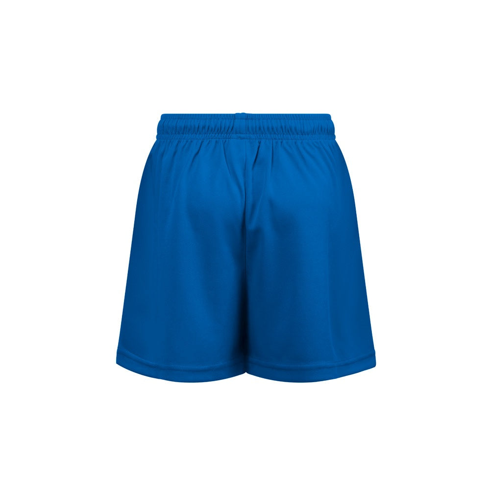 THC MATCH promotional sports garment in royal blue (detail view) with custom logo branding
