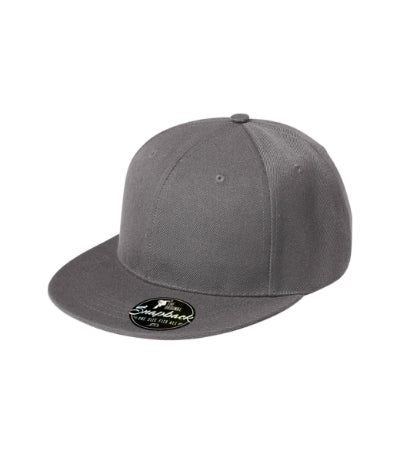 MALFINI RAP 6P Unisex cap in antique silver - promotional clothing printed with your company logo