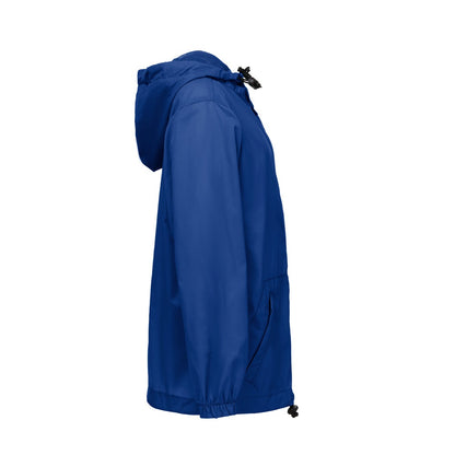THC DUBLINERS KIDS promotional kids' garment in royal blue (detail view) with custom logo branding