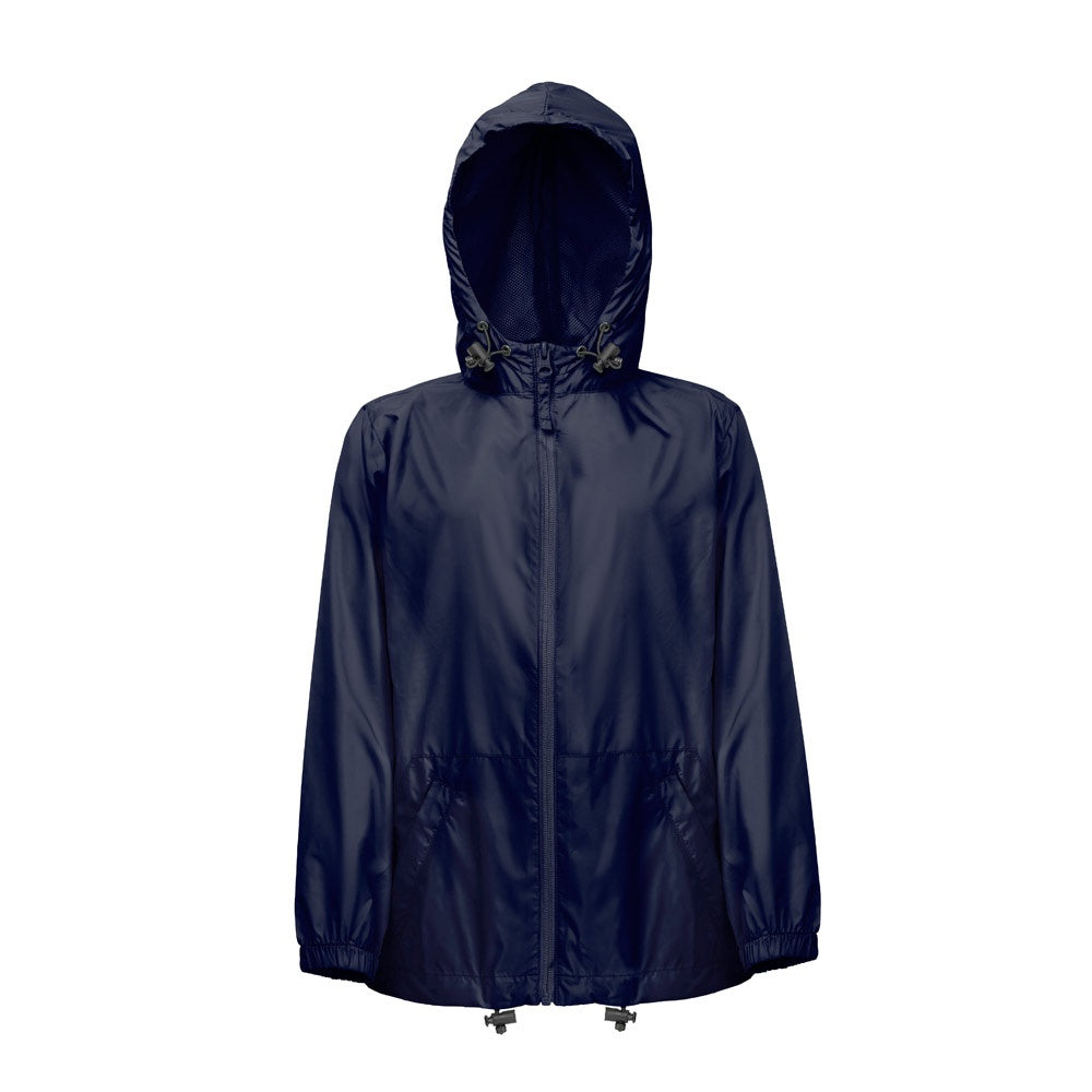 THC DUBLINERS KIDS promotional kids' garment in navy blue (detail view) with custom logo branding