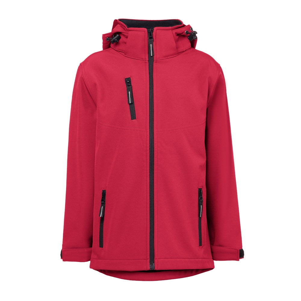 THC ZAGREB KIDS promotional kids' garment in red with custom logo branding