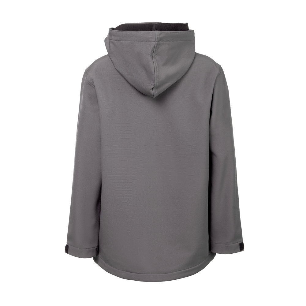 THC ZAGREB KIDS promotional kids' garment in grey (detail view) with custom logo branding