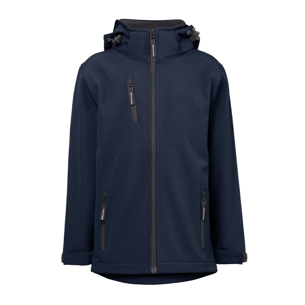 THC ZAGREB KIDS promotional kids' garment in navy blue with custom logo branding