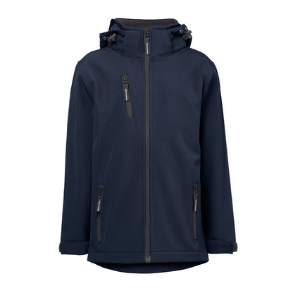 THC ZAGREB KIDS promotional kids' garment in navy blue with custom logo branding