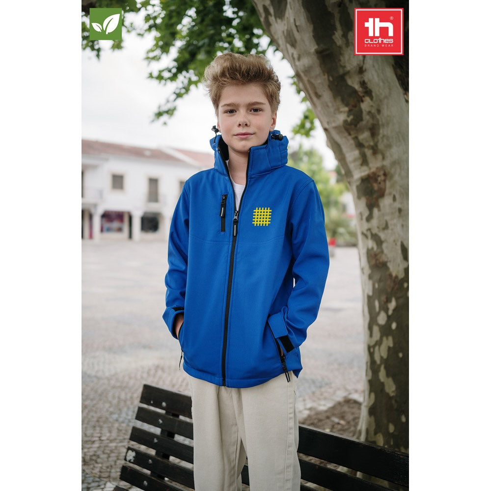 THC ZAGREB KIDS promotional kids' garment (complete set view) with custom logo branding