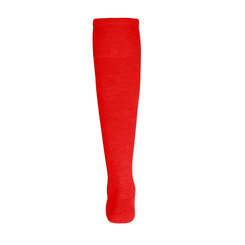 THC RUN promotional apparel accessory in red (detail view) with custom logo branding