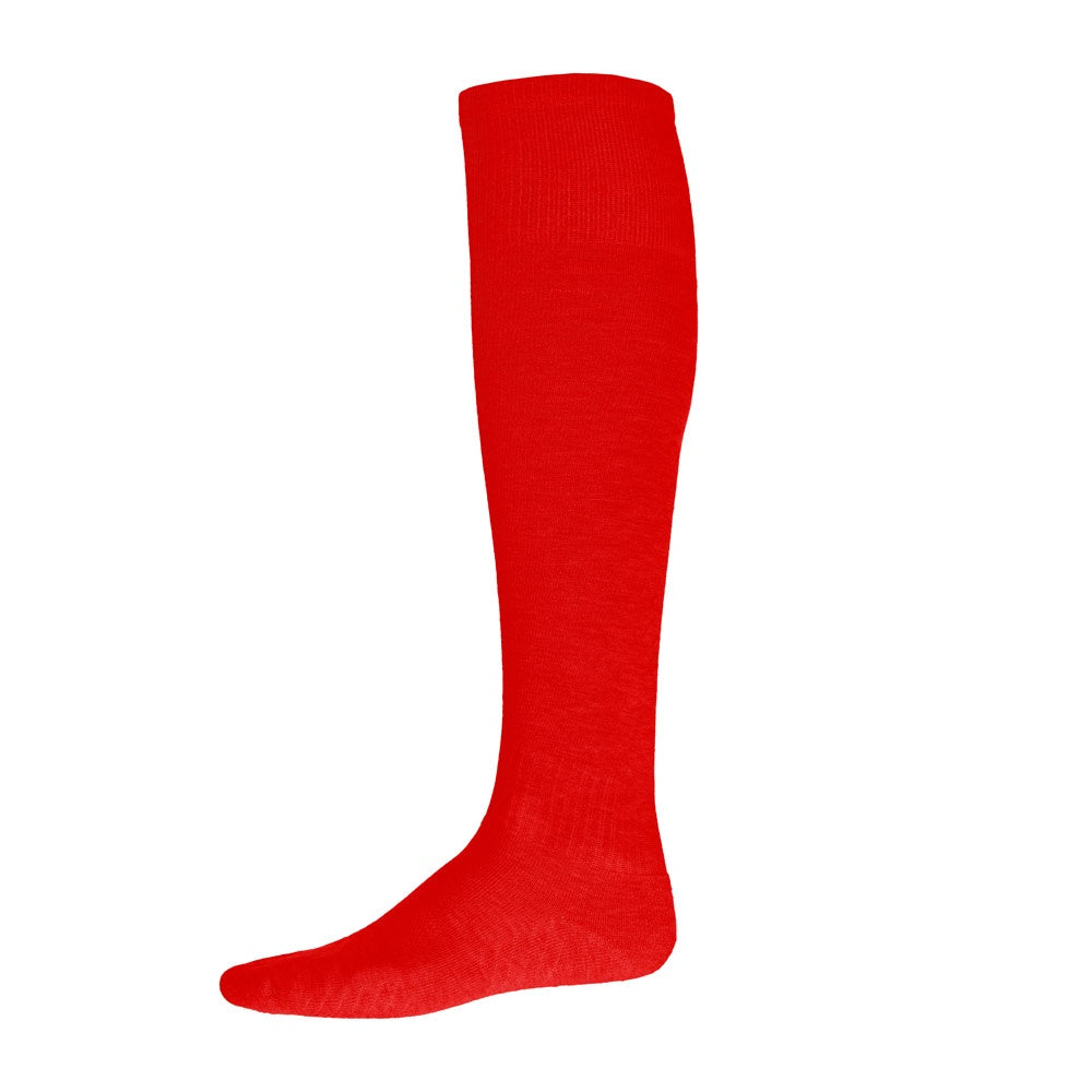 THC RUN promotional apparel accessory in red (detail view) with custom logo branding