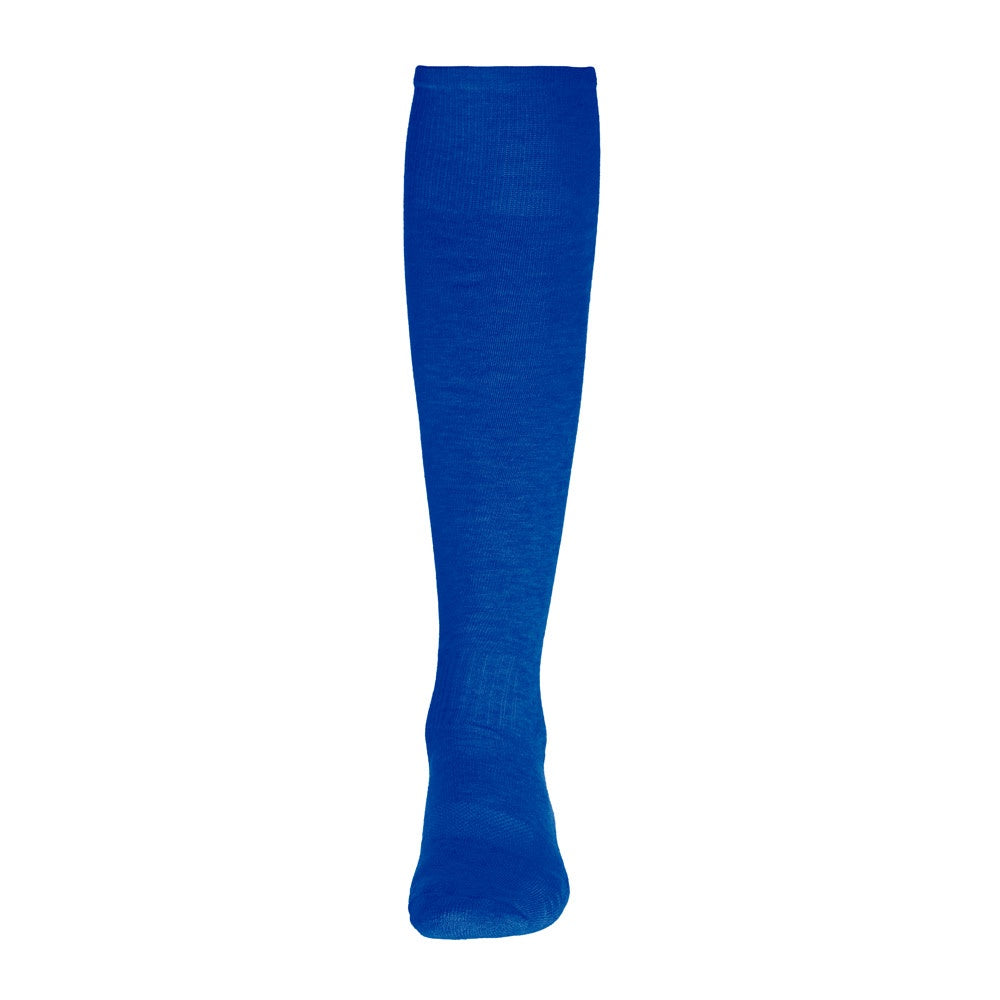 THC RUN promotional apparel accessory in royal blue with custom logo branding