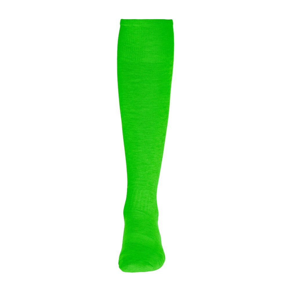 THC RUN promotional apparel accessory in lime green with custom logo branding