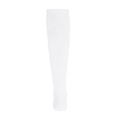 THC RUN WH promotional apparel accessory in white (detail view) with custom logo branding