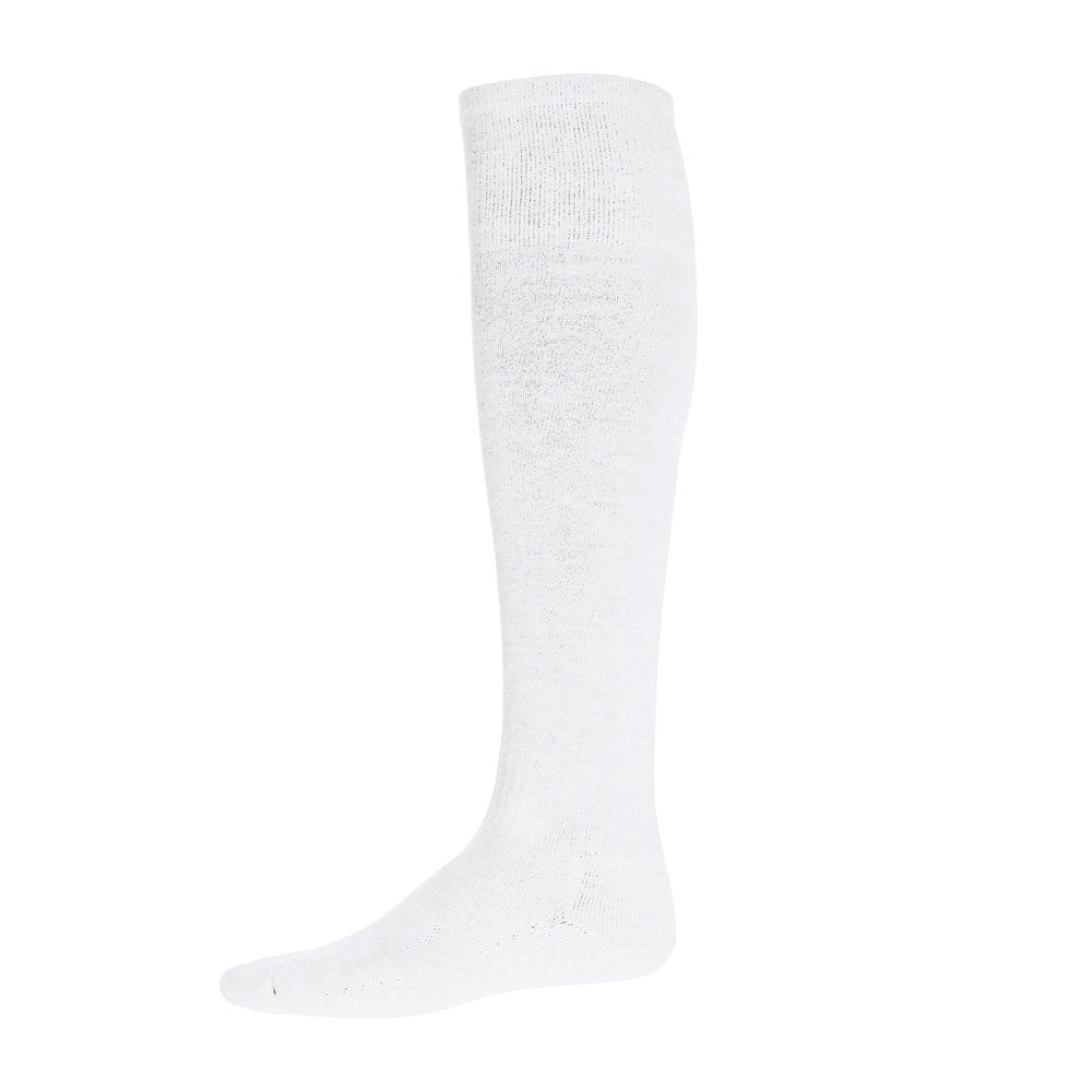 THC RUN WH promotional apparel accessory in white (detail view) with custom logo branding