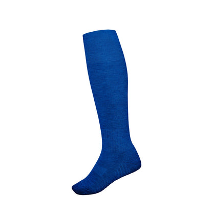 THC RUN KIDS promotional kids' garment in royal blue (detail view) with custom logo branding