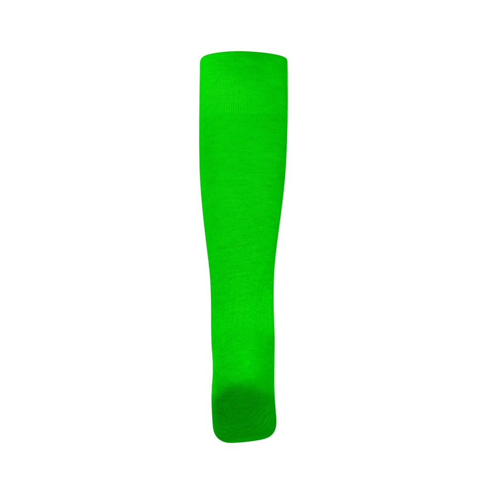 THC RUN KIDS promotional kids' garment in lime green (detail view) with custom logo branding