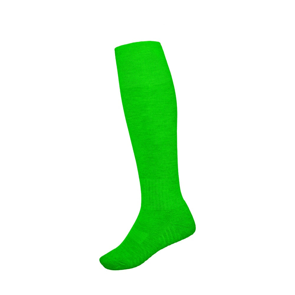 THC RUN KIDS promotional kids' garment in lime green (detail view) with custom logo branding