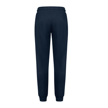 THC SPRINT promotional workwear garment in navy blue (detail view) with custom logo branding