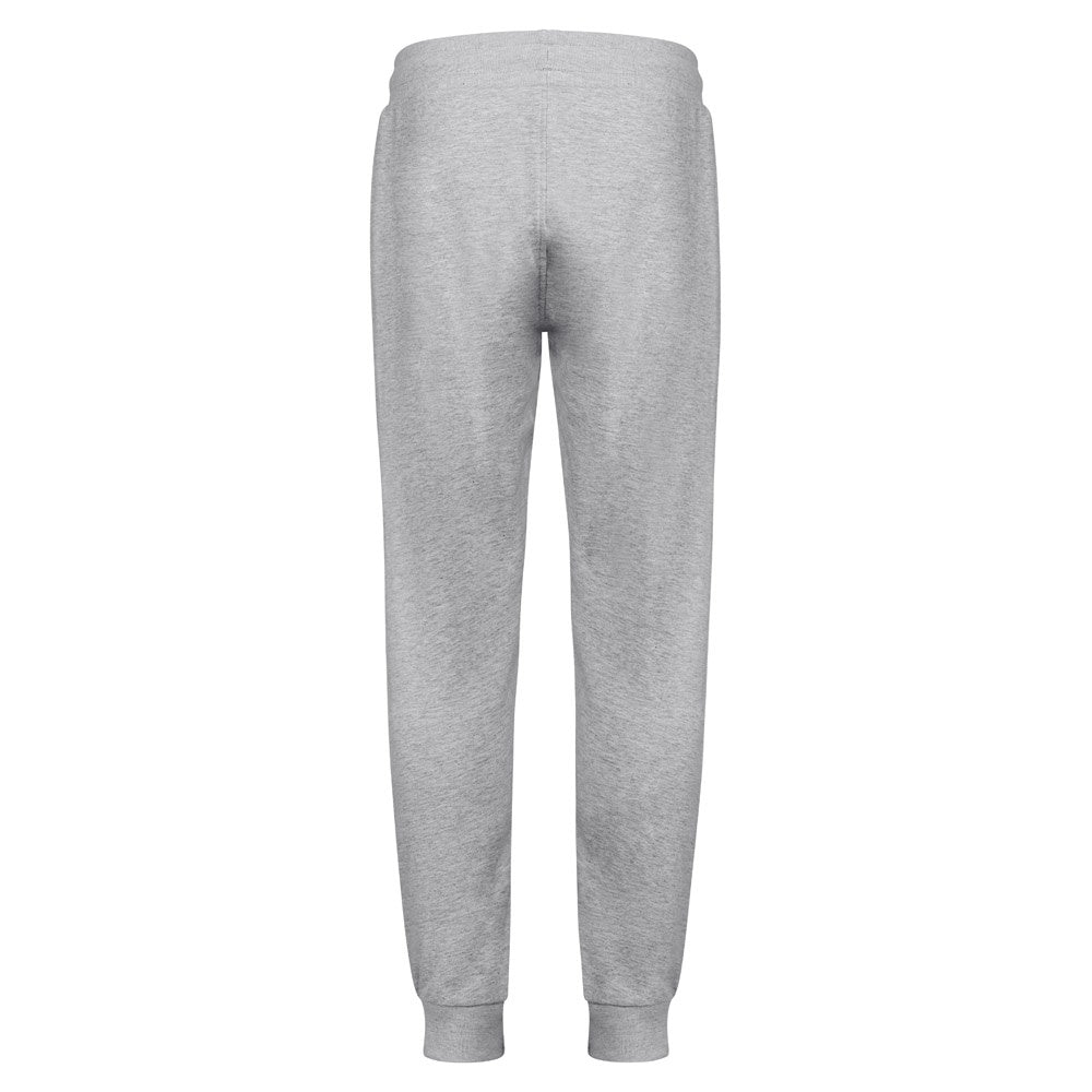 THC SPRINT promotional workwear garment in heather light grey (detail view) with custom logo branding