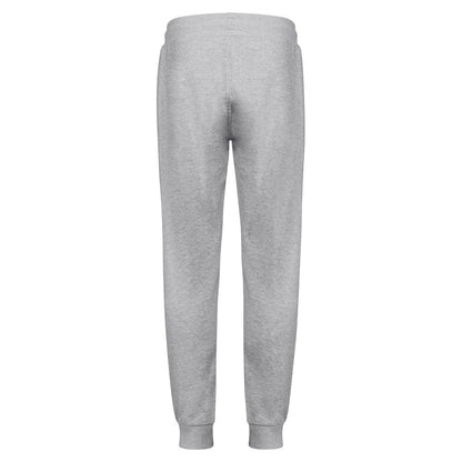 THC SPRINT promotional workwear garment in heather light grey (detail view) with custom logo branding