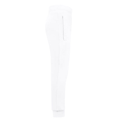 THC SPRINT KIDS WH promotional kids' garment in white (detail view) with custom logo branding