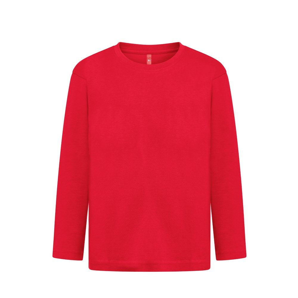 THC BUCHAREST KIDS promotional kids' garment in red with custom logo branding