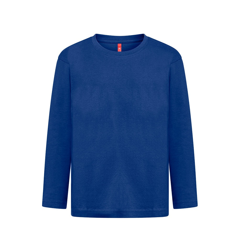 THC BUCHAREST KIDS promotional kids' garment in royal blue with custom logo branding