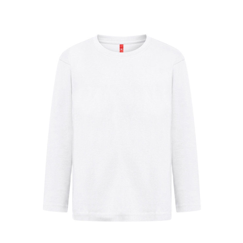 THC BUCHAREST KIDS WH promotional kids' garment in white with custom logo branding