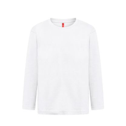 THC BUCHAREST KIDS WH promotional kids' garment in white with custom logo branding